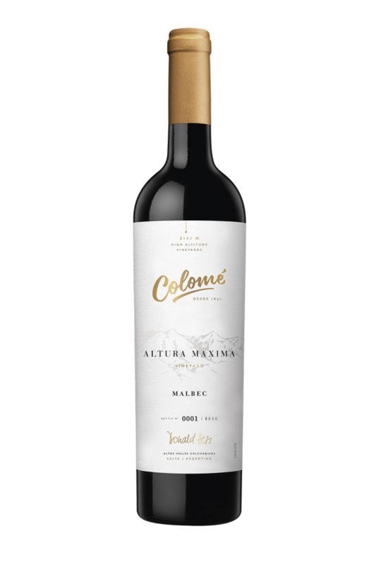 Bodega Colome Altura Maxima Malbec 2015