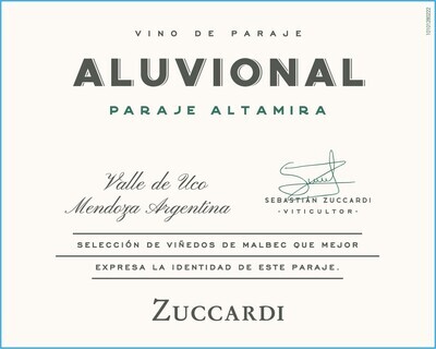 Familia Zuccardi Aluvional Altamira 2018