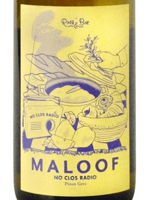 Ross &amp; Bee Maloof No Clos Radio Pinot Gris 2021
