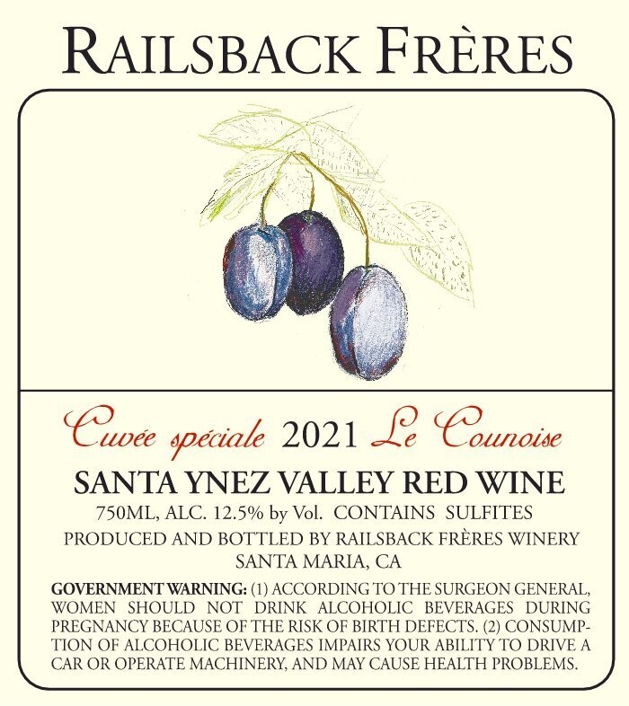 Railsback Freres Cuvee Speciale La Counoise 2021