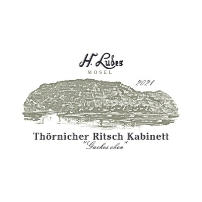 Hermann Ludes Riesling Kabinett Feinherb Gackes Oben 2022