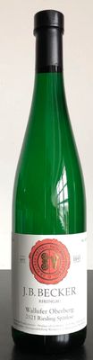 J.B Becker Wallufer Oberberg Riesling Spatlese 2021