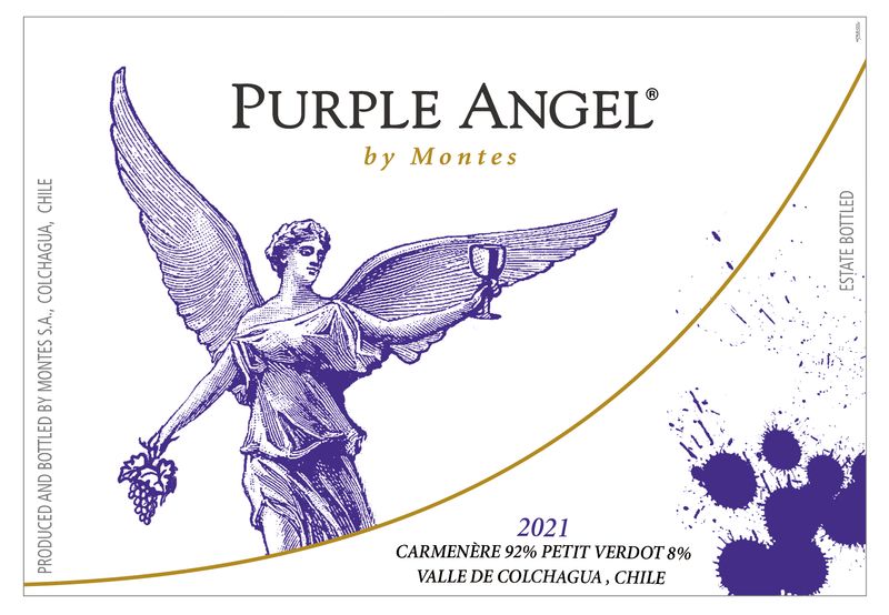 PURPLE ANGEL by Montes