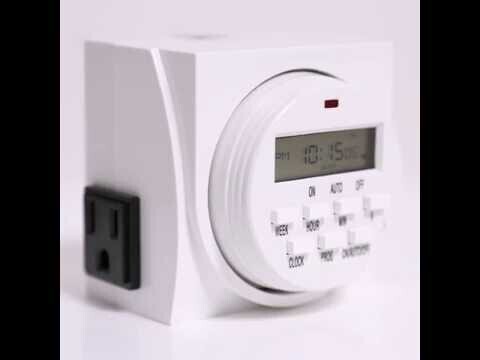Century 7 Day Dual Outlet Programmable timer