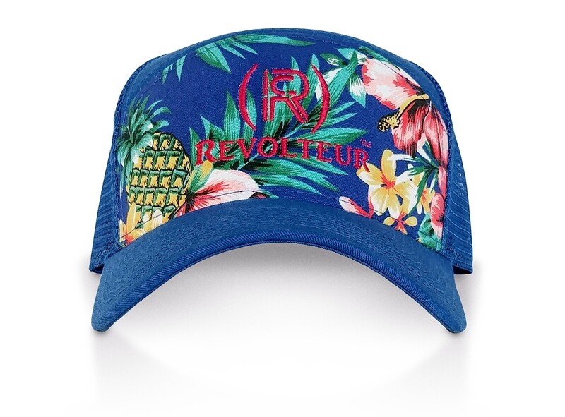 Hawaiian Floral Snapback Hat
