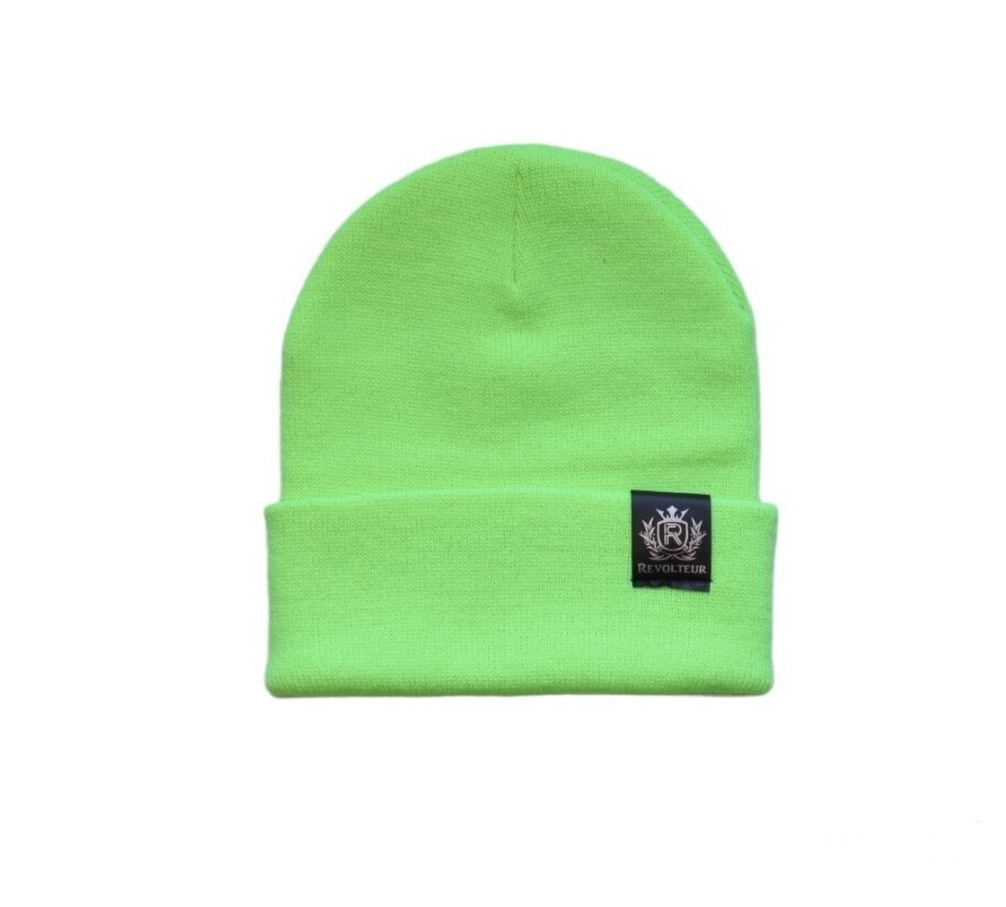 Crewman Beanie - neon green
