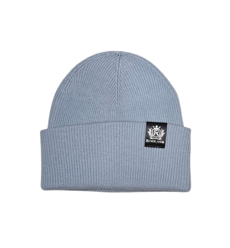 Ribbed Cuffed Toque -  Arctic Blue