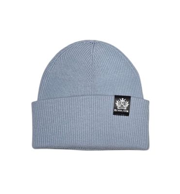 Ribbed Cuffed Toque -  Arctic Blue