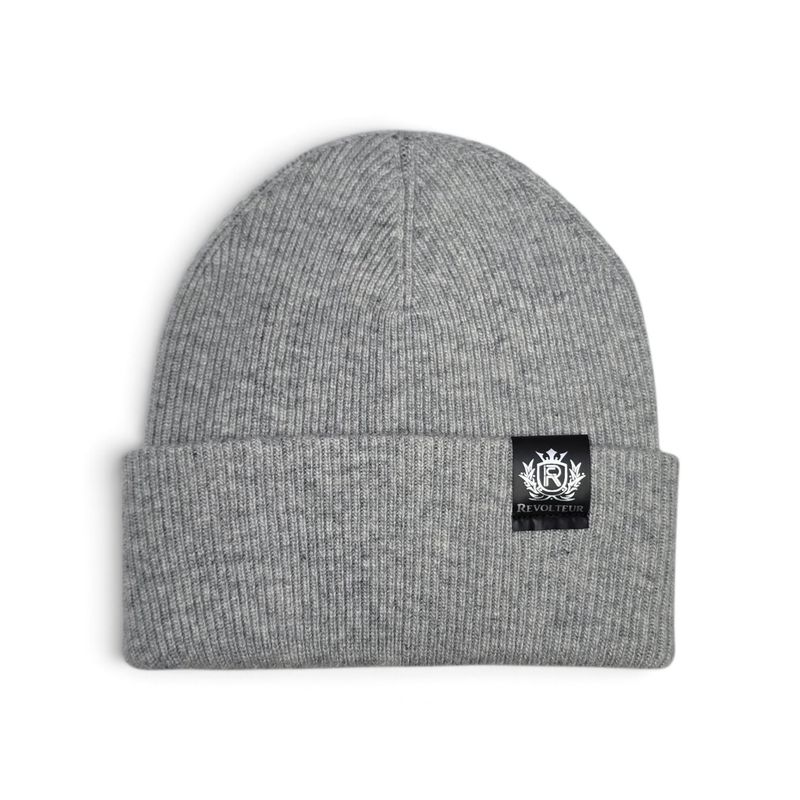 Ribbed Cuffed Toque - Lt. Grey