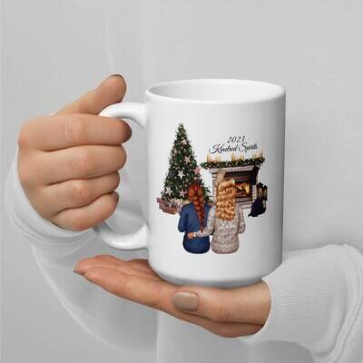 Custom 15oz. Christmas Mug {You pick from the design options listed}