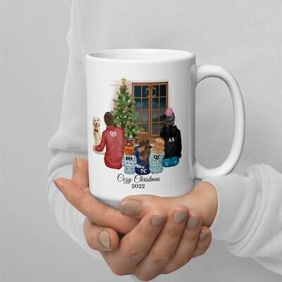 Custom 15 oz. Christmas Mug {Capture your Year}