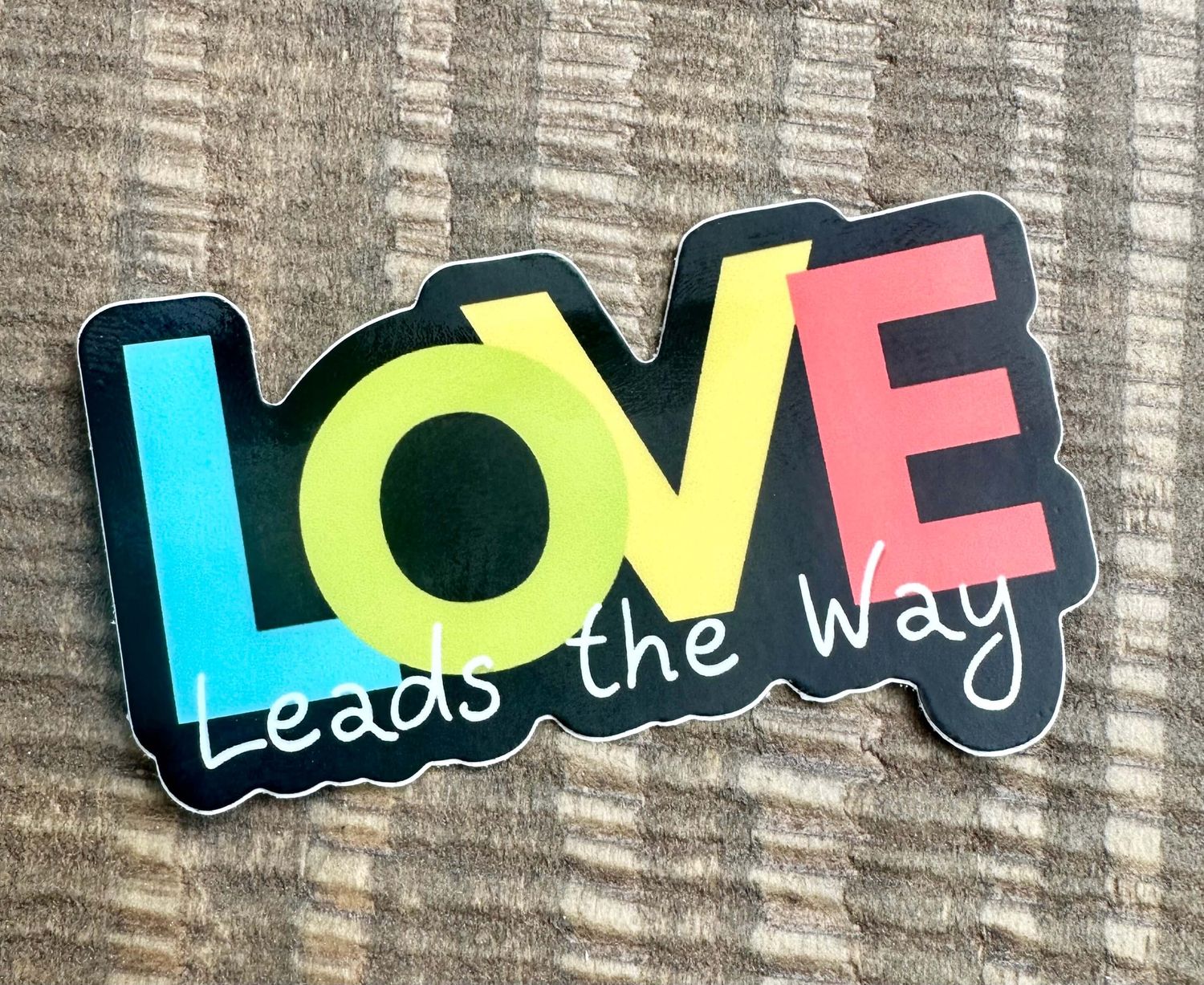 Love Leads The Way Sticker