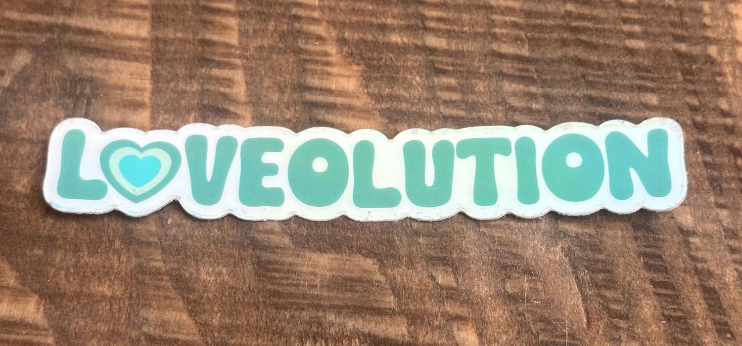 Holographic Loveolution Sticker