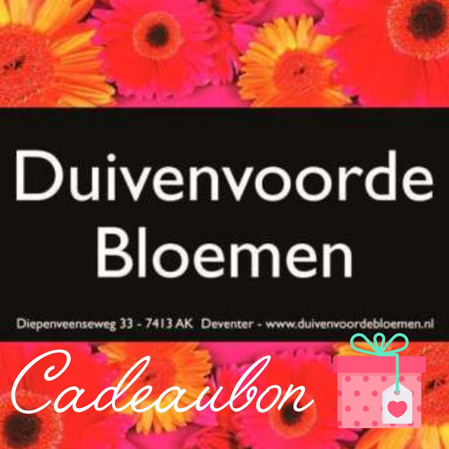 Onze cadeaubon; wij bezorgen het voor jou.