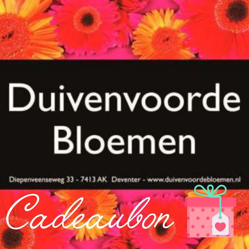 Onze cadeaubon; wij bezorgen het voor jou.