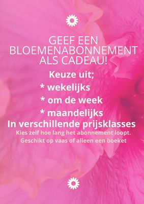 BLOEMENABONNEMENT