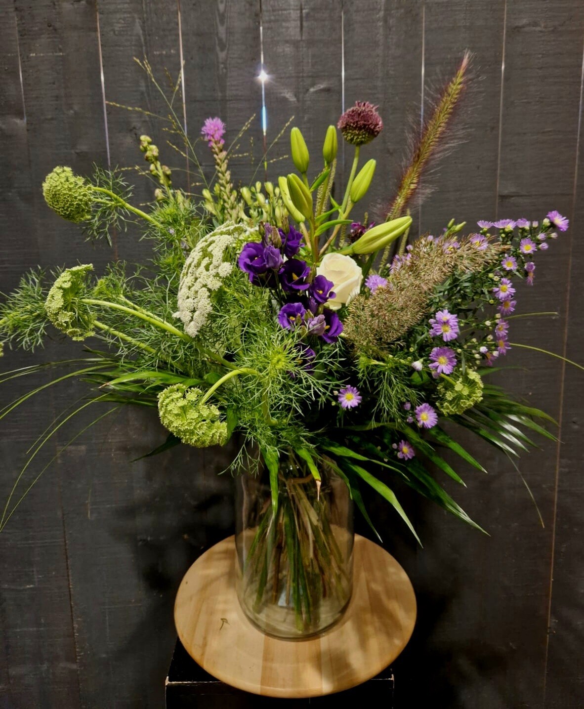 BOEKET  GEPLUKT UIT MIJN TUIN