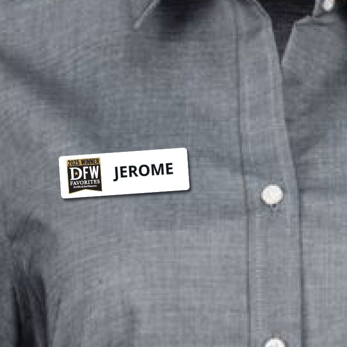 Custom Magnetic Name Tags