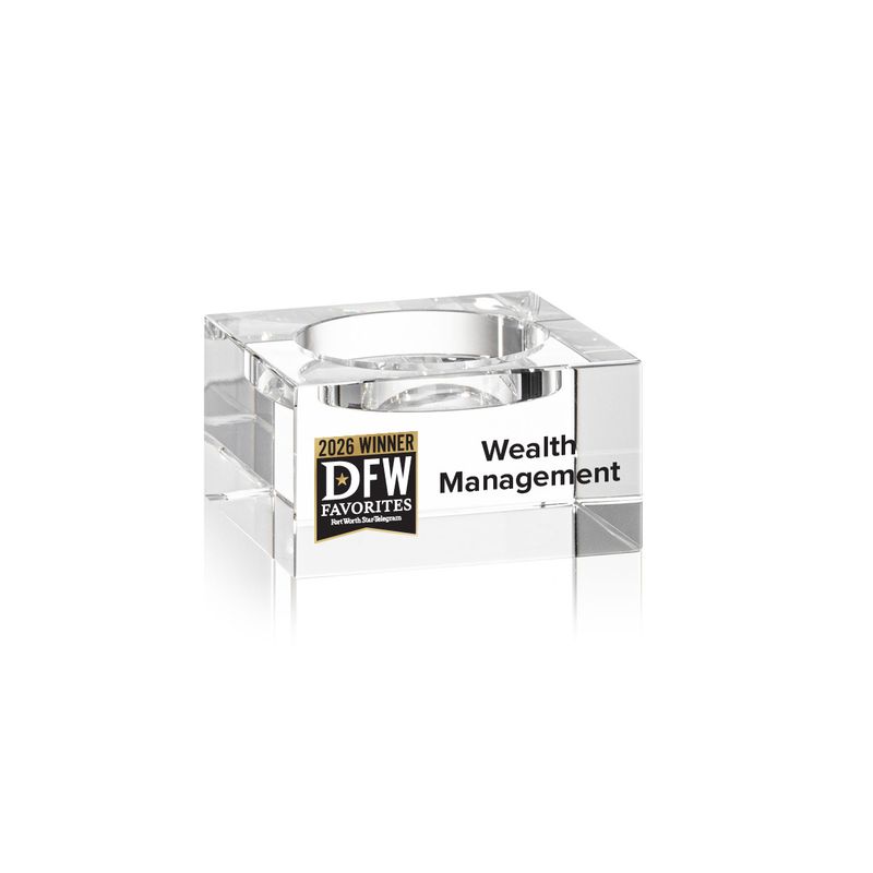 Crystal Winner's Award - Additional Stacking Blocks