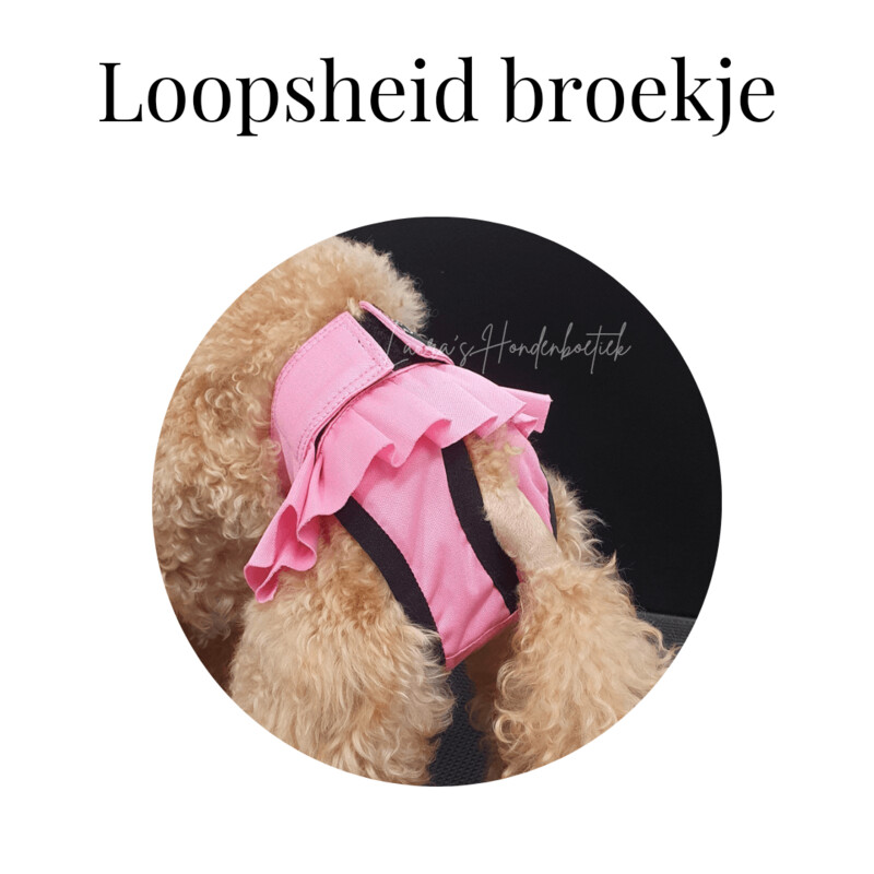 Loopsheid broekje Roze