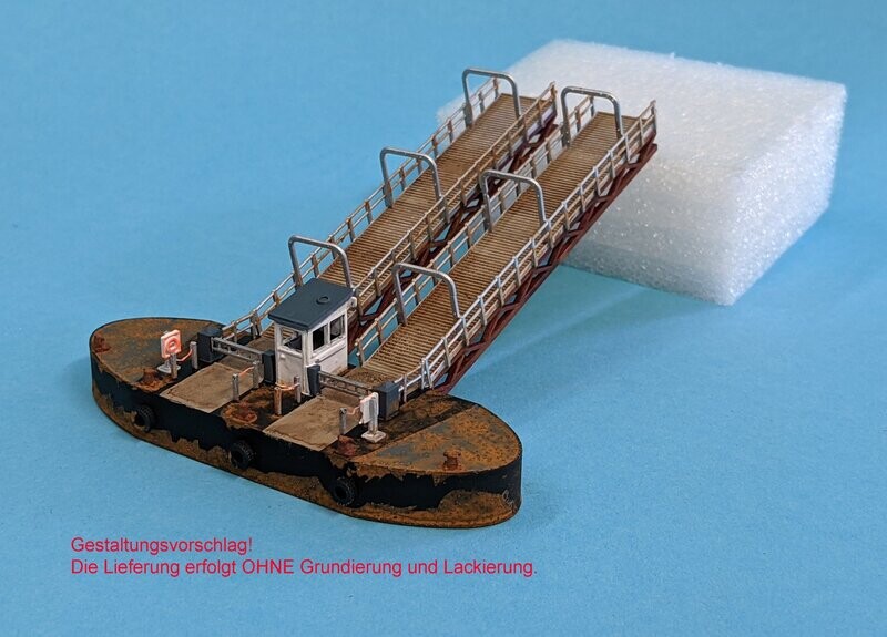 Große Bootsanlegestelle für Spur N 1:160 Große Bootsanlegestelle für Spur N 1:160
