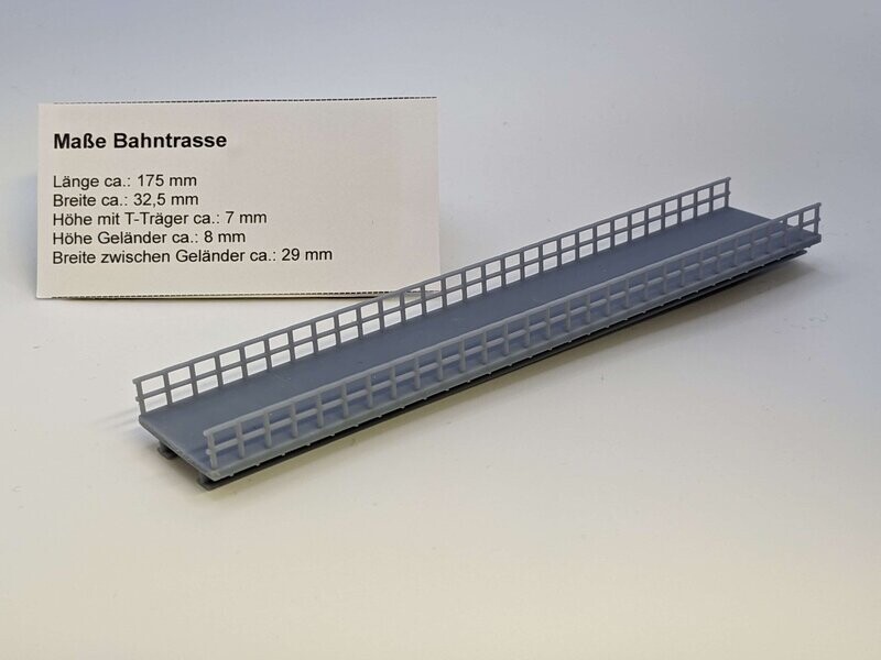 Zubehör Sondermodell Listertalbrücke - Bahntrasse Zubehör Sondermodell Listertalbrücke - Bahntrasse