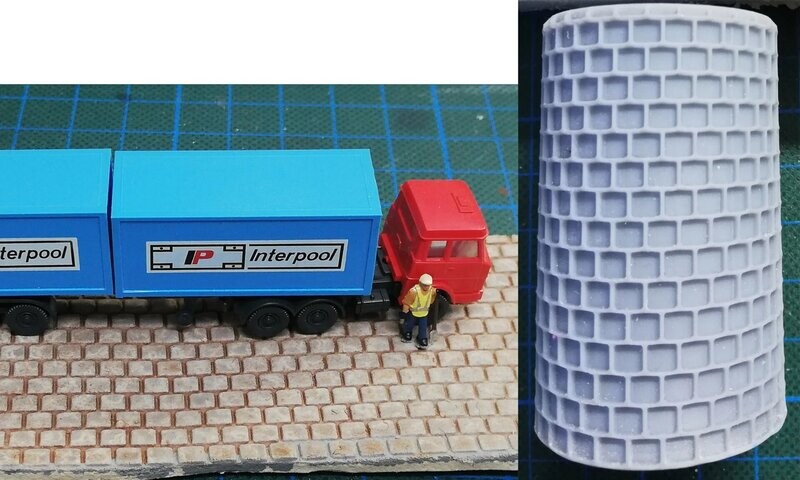 Prägerolle Pflasterplatten (N) Prägerolle Pflasterplatten (N)
