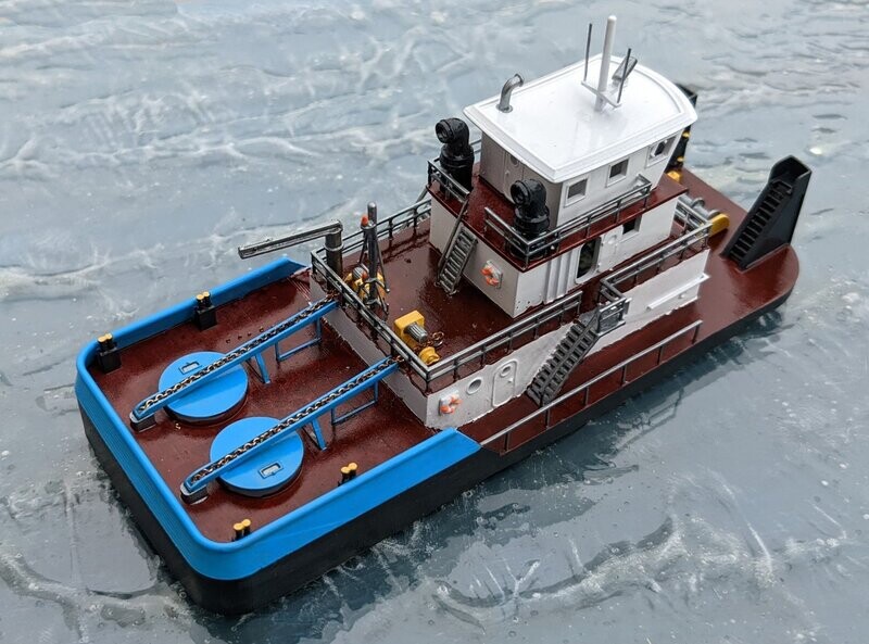 Schubschiff Bausatz XL - OHNE Leichter - Spur N