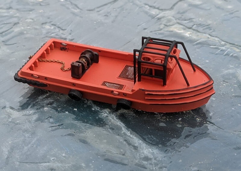 Festmacherboot / Arbeitsschiff für N Festmacherboot / Arbeitsschiff für N
