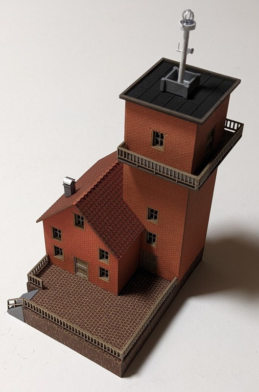 Lotsenhaus oder Hafenverwaltung für Spur N Lotsenhaus oder Hafenverwaltung für Spur N