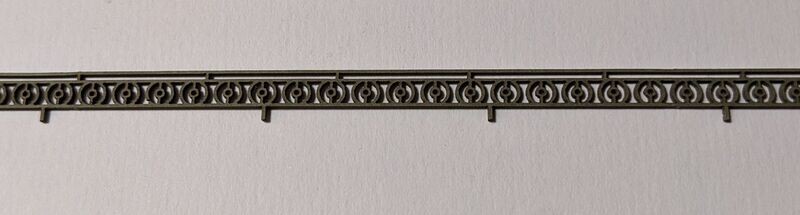Geländer Typ 1 - 50cm lang - Spur N Geländer Typ 1 - 50cm lang - Spur N
