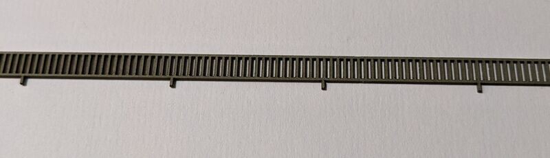 Geländer Typ 2 - 50cm lang - Spur N Geländer Typ 2 - 50cm lang - Spur N