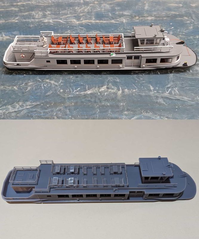 Fahrgastschiff Spur H0