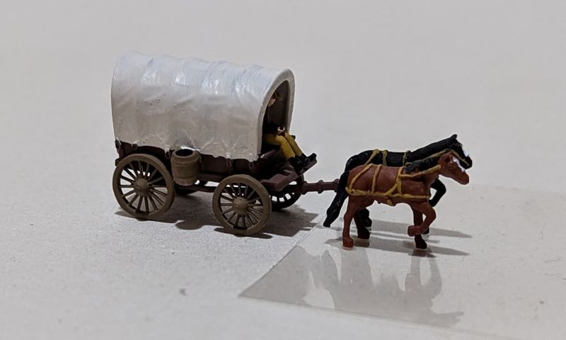 Wild West Planwagen Spur N