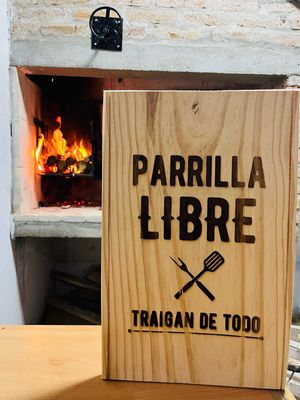 Tabla parrilla libre traigan de todo