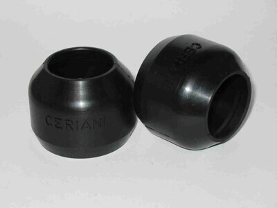 Ceriani 38mm fork dust covers (pair)
