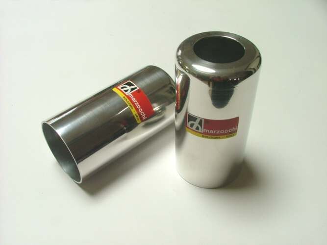 Rear shocker alloy shrouds - early type (pair)