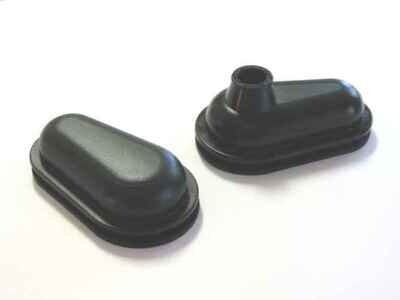 Rear dash cable boots - one for electronic tacho (pair)