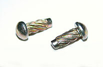 Homologation plate rivets