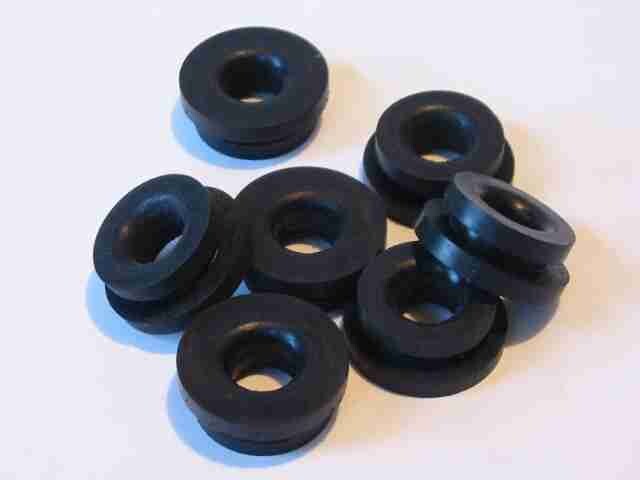 Side cover grommets.