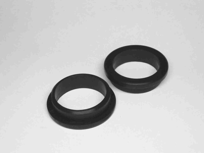 Singles 31.5mm headlight ear grommets - (pair)