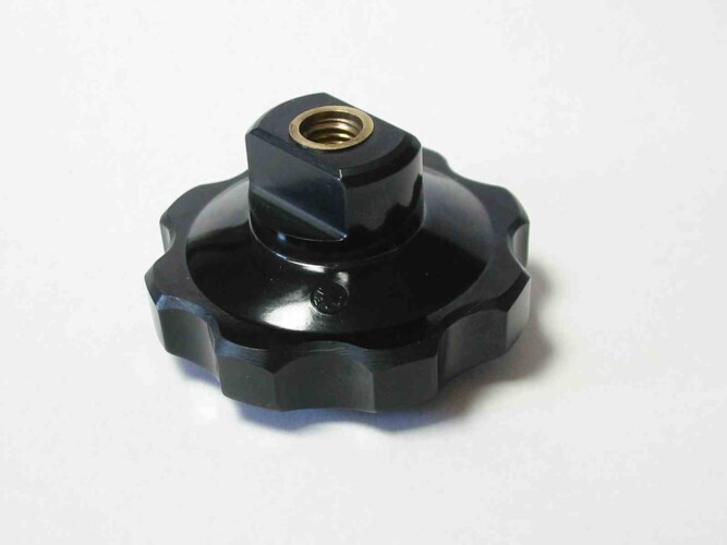 Ceriani bakelite steering damper knob