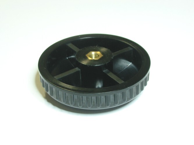 Singles bakelite steering damper knob - low type