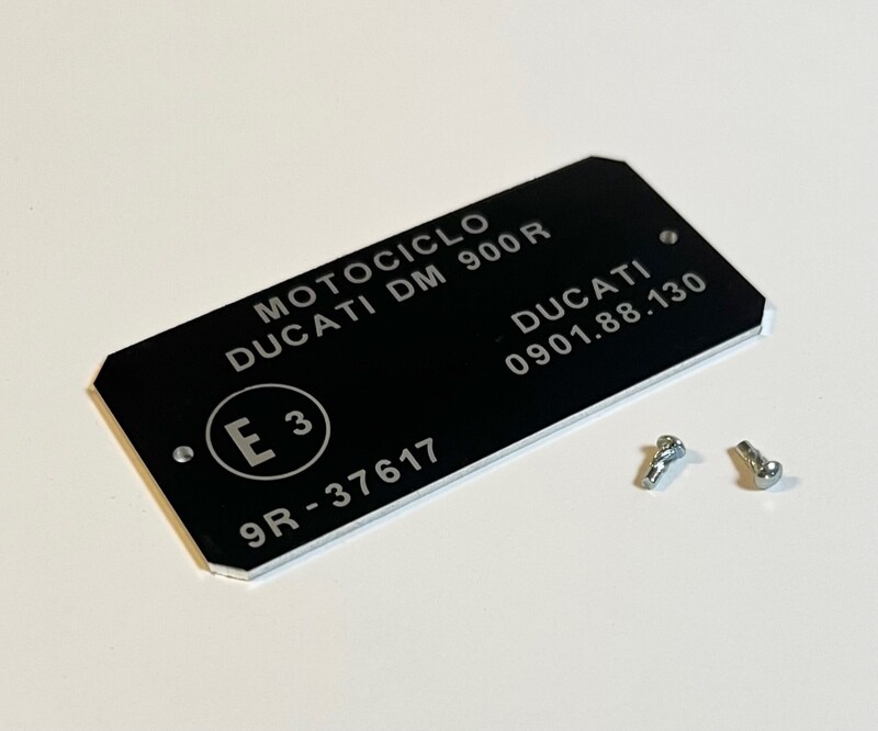 1981 - 1983 MHR &amp; S2 homologation plate