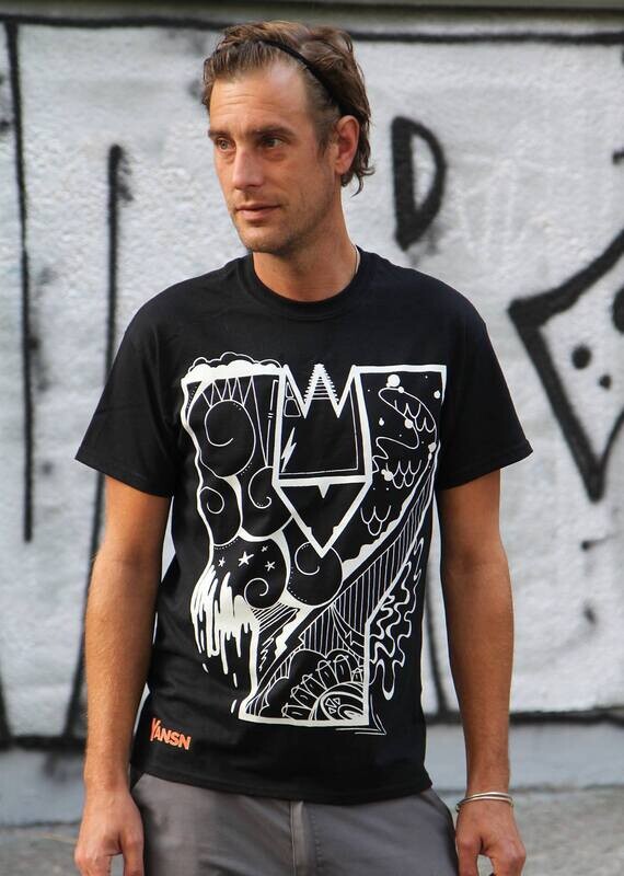Yansn-Tree Shirt black