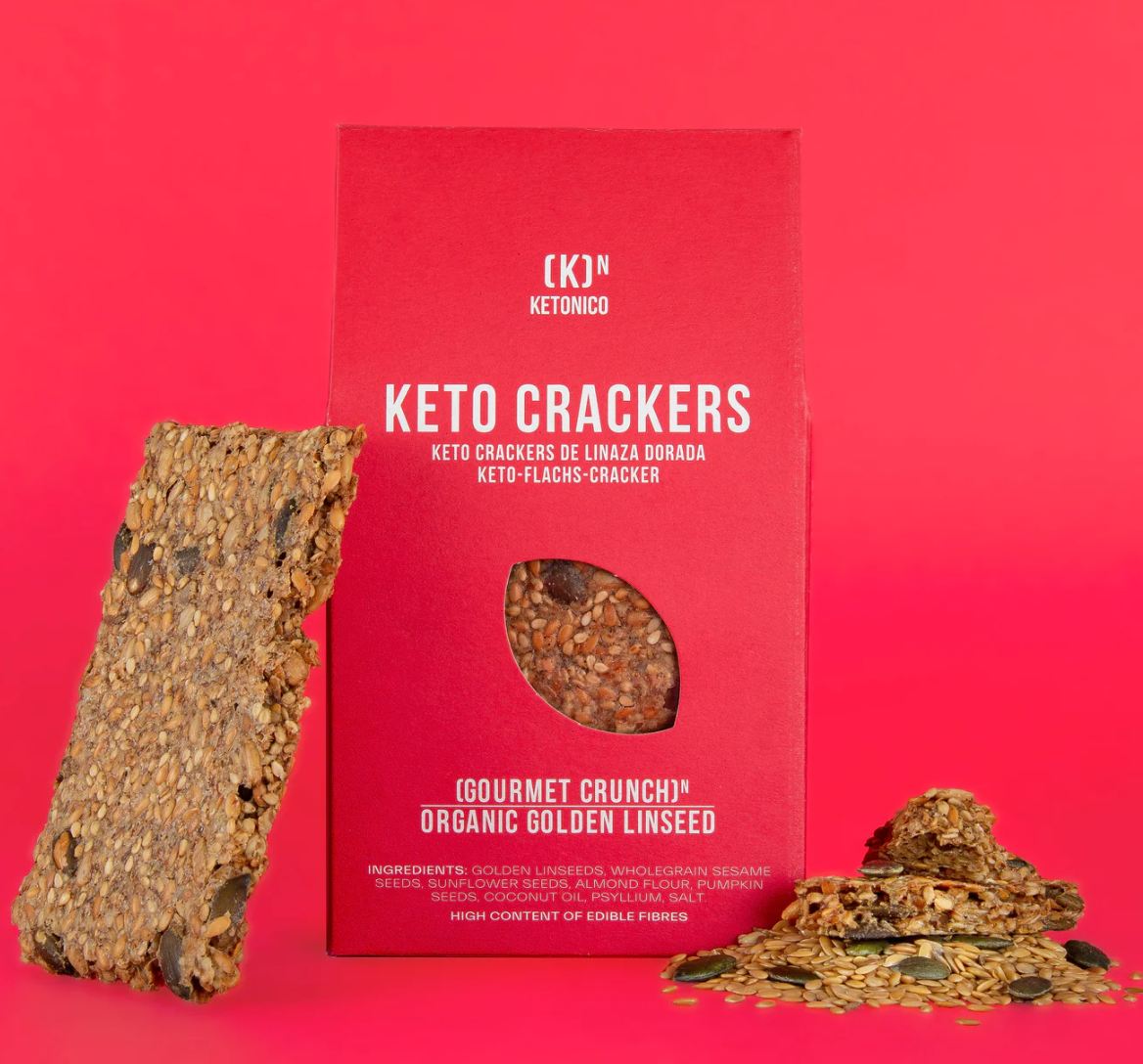 Keto Cracker - Golden Linseed