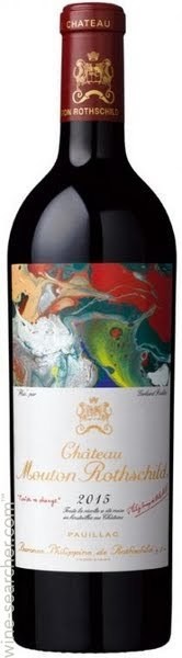 Château Mouton Rothschild 1er Grand Cru Classé A Rouge 2015  Pauillac - JS 99/100 -75cl