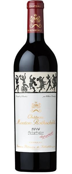 Château Mouton Rothschild 1er Grand Cru Classé A - Rouge 2016  Paulliac - RP-JS 100/100