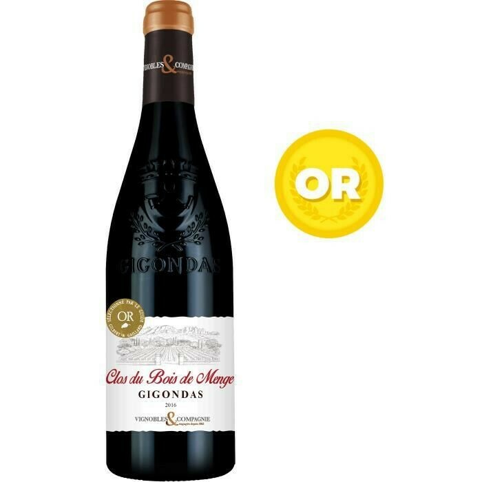 Gigondas - Clos du Bois de Menge - 2020 - 75cl