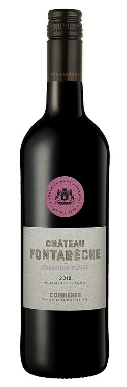 Château Fontarèche Tradition Rouge 2021 Corbières - 75cl